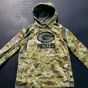 Green Bay Packers Camo 2021 Pullover Hoodie NFL